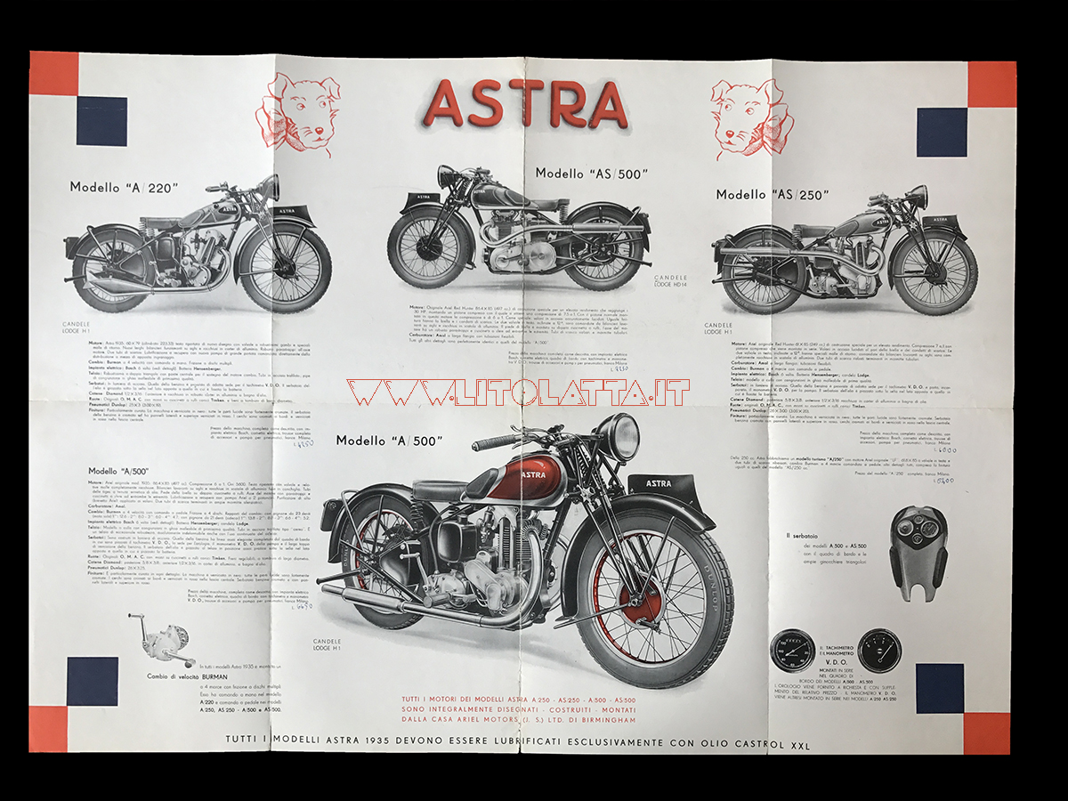 Foto dalla collezione di brochure di auto e moto di Giovanfranco di Giunta