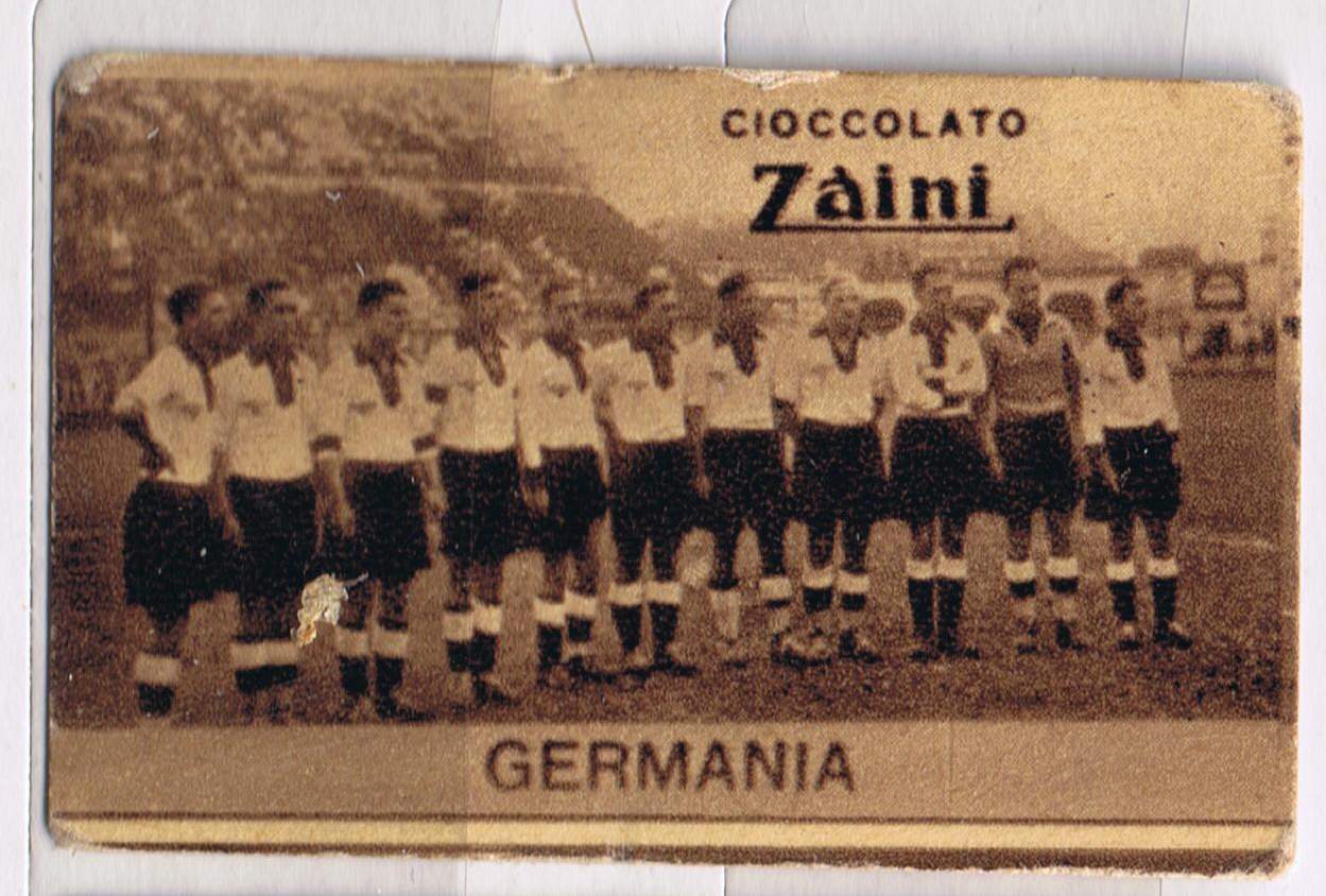 FIGURINA CIOCCOLATO ZAINI CALCIO