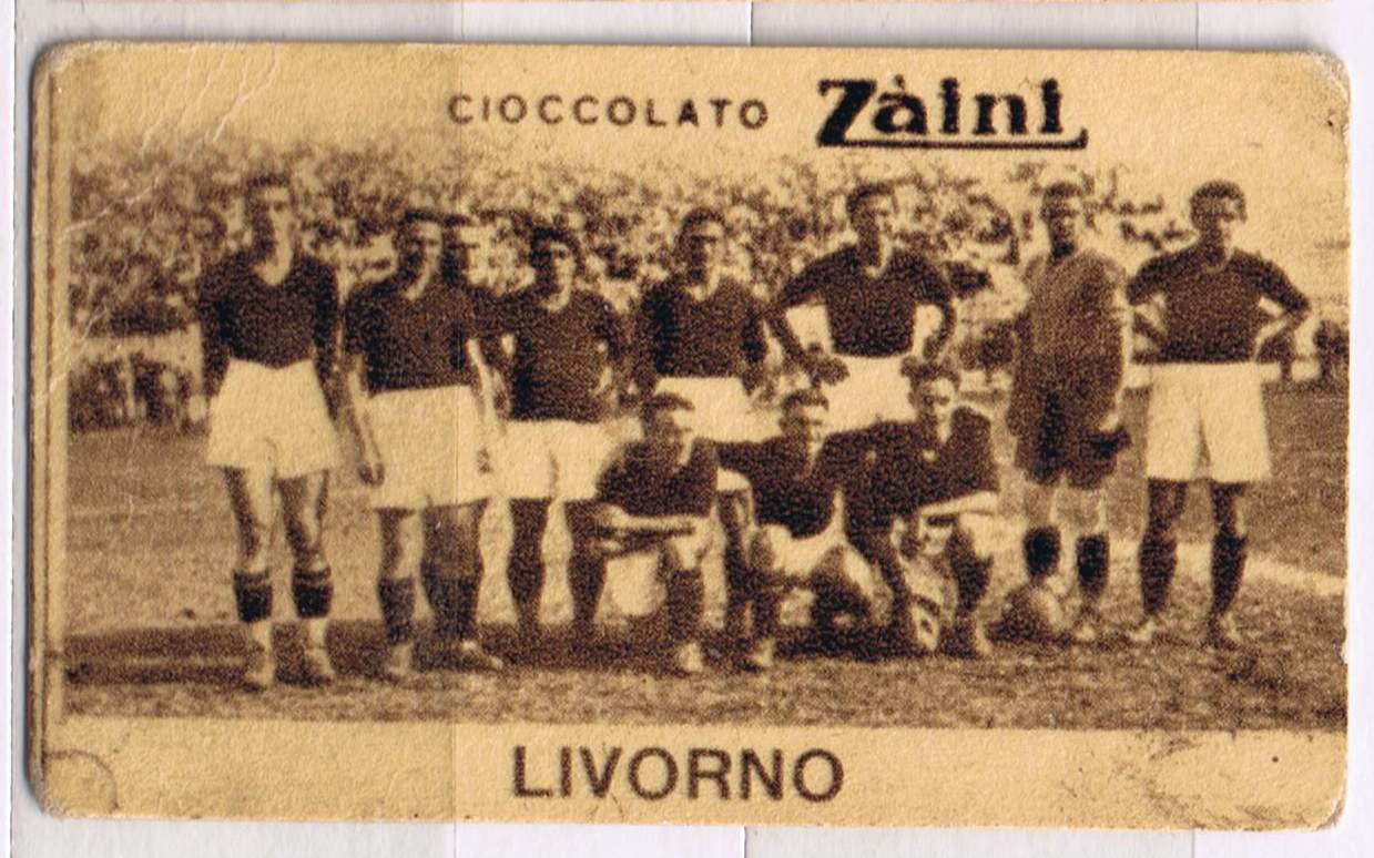 FIGURINA CIOCCOLATO ZAINI CALCIO