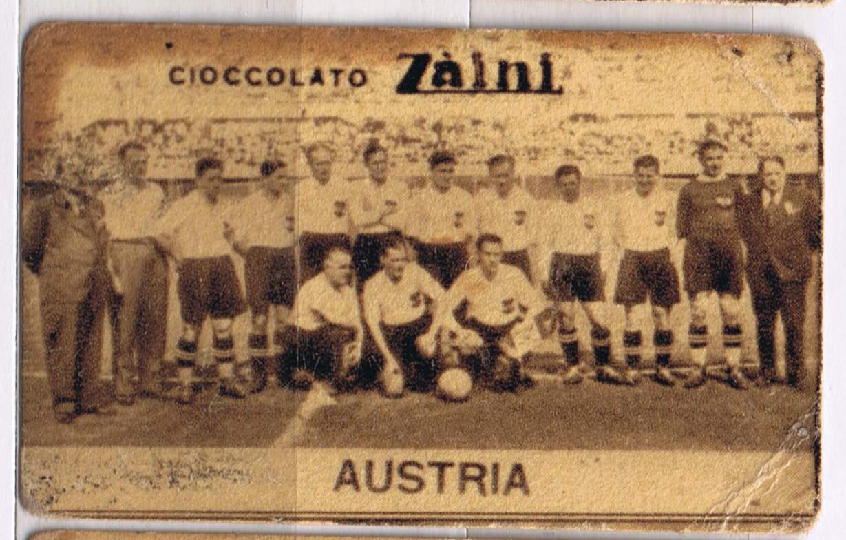 FIGURINA CIOCCOLATO ZAINI CALCIO