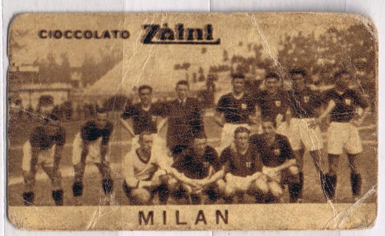 FIGURINE CIOCCOLATO ZAINI CALCIO