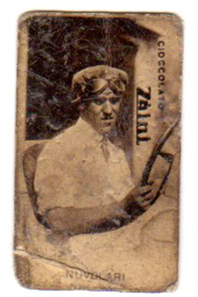 FIGURINA AUTOMOBILISMO CIOCCOLATO ZAINI NUVOLARI