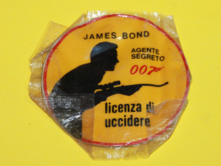 STICKERS CINEADESIVI JAMES BOND