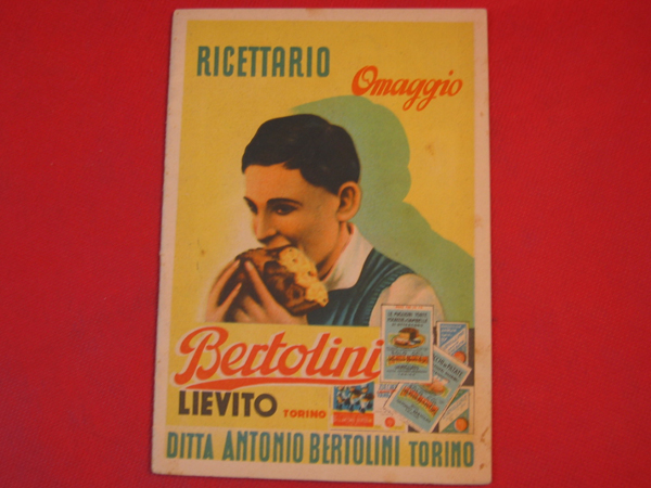 LIEVITO BERTOLINI RICETTARIO OMAGGIO ANNI '50