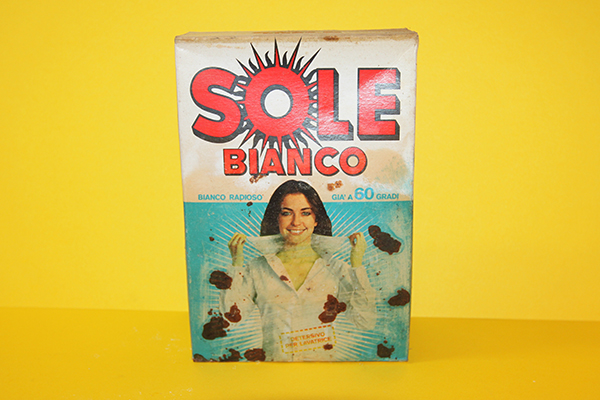 SOLE PIATTI SCATOLE DETERSIVI VINTAGE - CAROSELLO GADGET PUBBLICITARIO