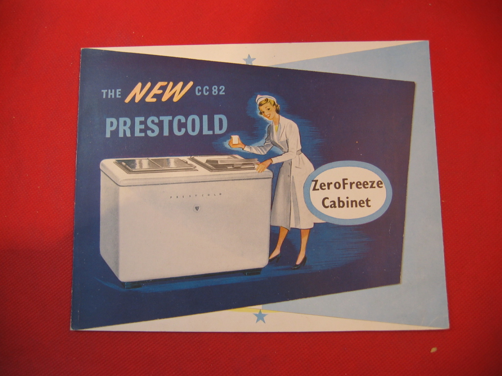 GHIACCIAIA PRESTCOLD brochure depliant originale