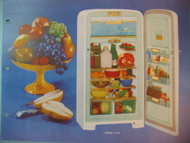 FRIGO ADMIRAL brochure depliant originale