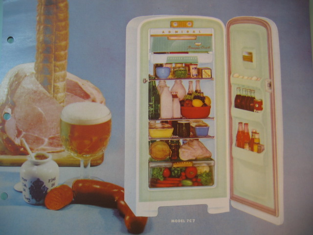 FRIGO ADMIRAL brochure depliant originale