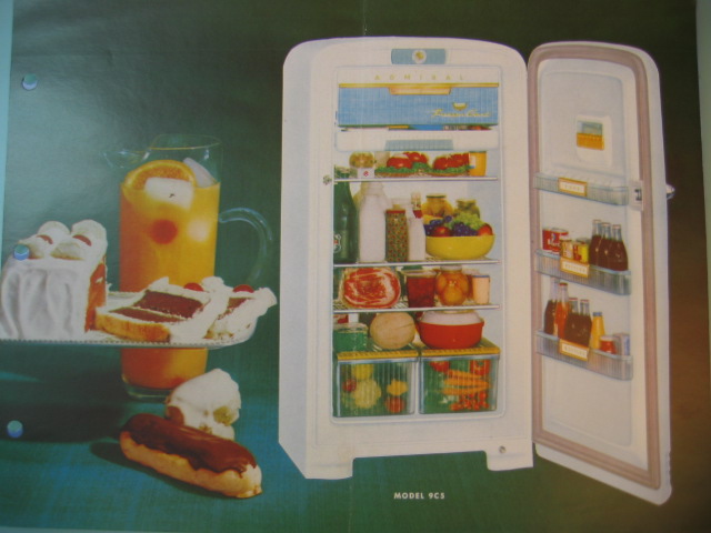 FRIGO ADMIRAL brochure depliant originale