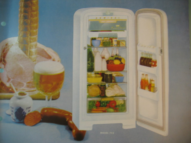 FRIGO ADMIRAL brochure depliant originale