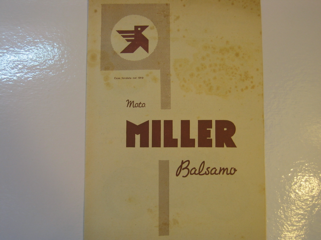 BROCHURE MOTO MILLER