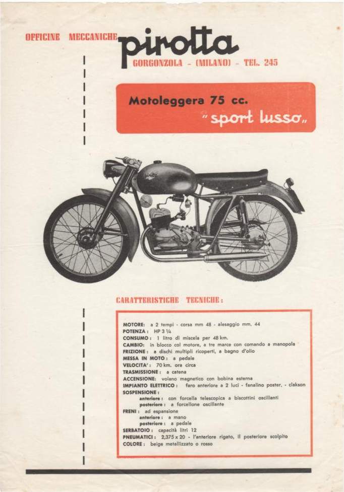 moto brochure