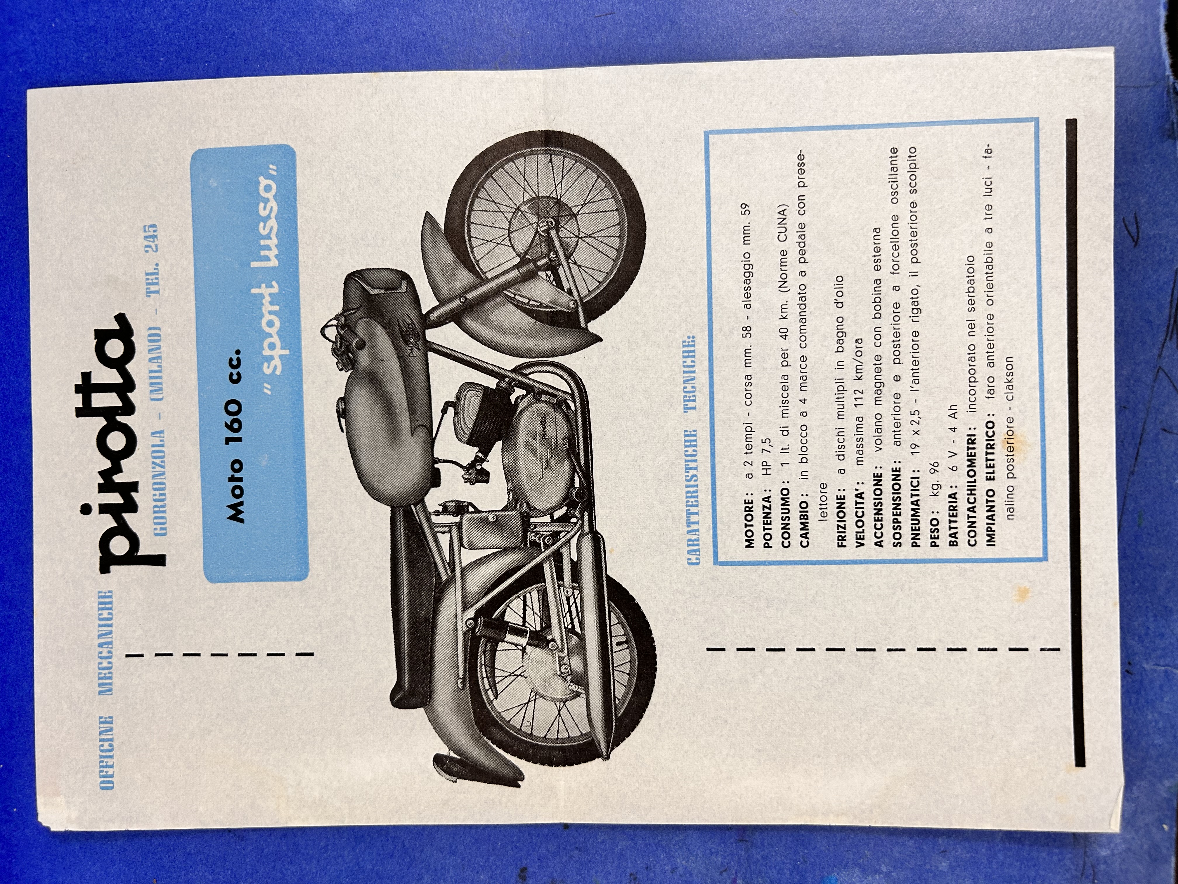 moto brochure