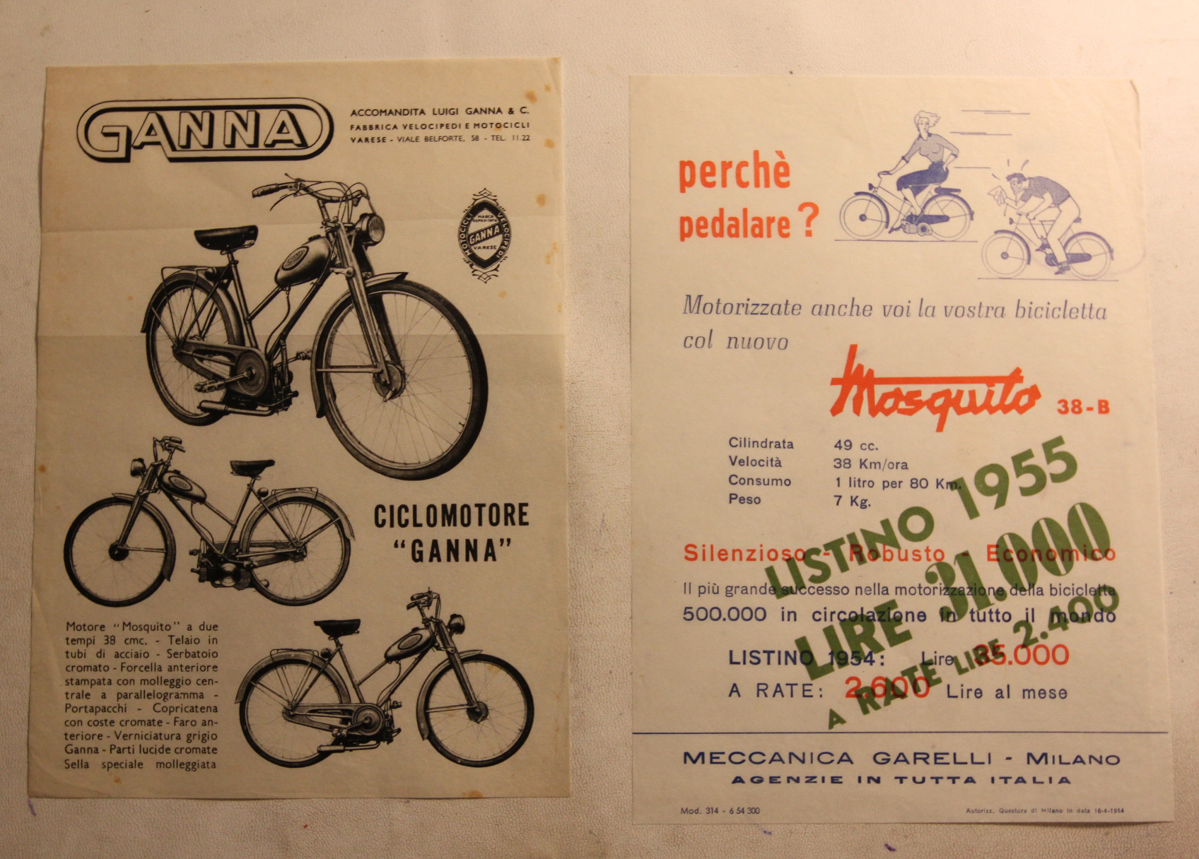 Brochure moto MOSQUITO