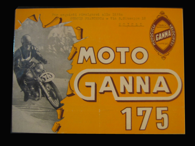 BROCHURE MOTO GANNA