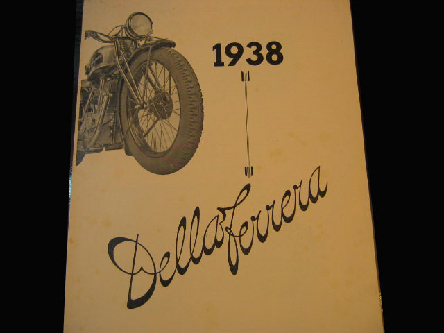 BROCHURE MOTO  DALLA FERRERA 1938