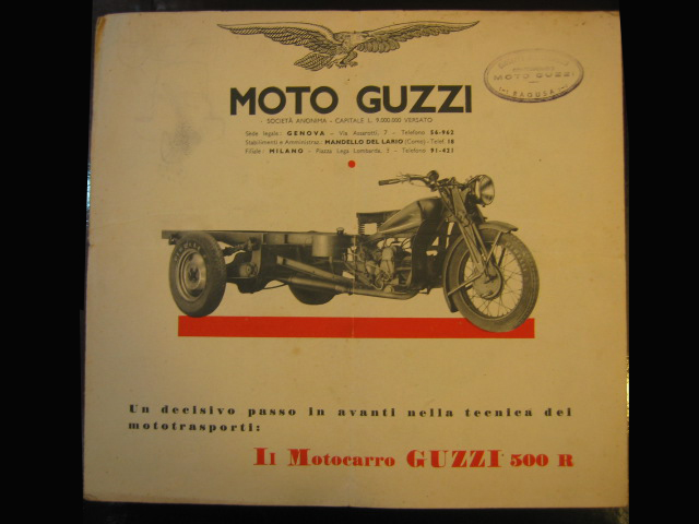 BROCHURE MOTO GUZZI