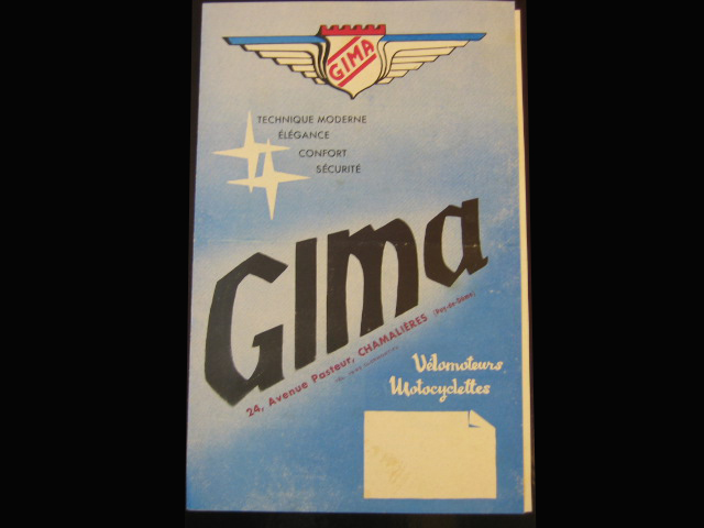 BROCHURE MOTO GIMA