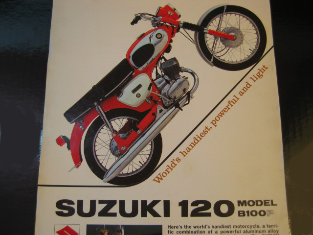 BROCHURE MOTO SUZUKI 120