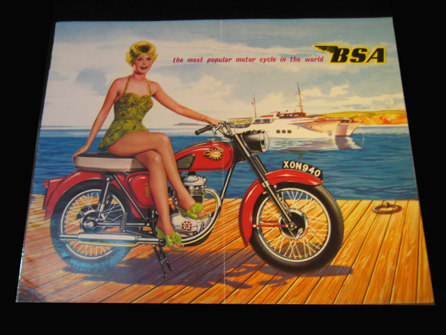 BROCHURE MOTO BSA