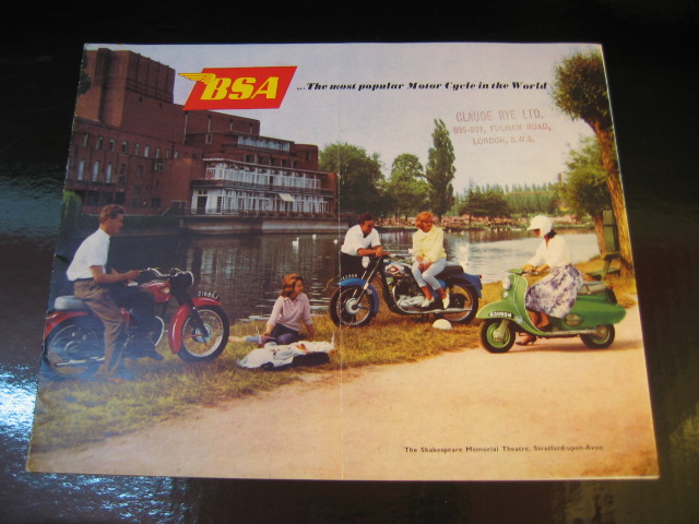 BROCHURE MOTO BSA