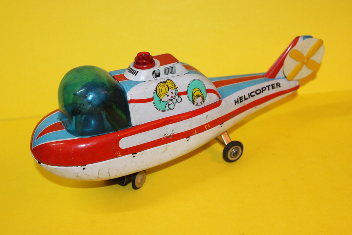RED CHINA TIN TOY