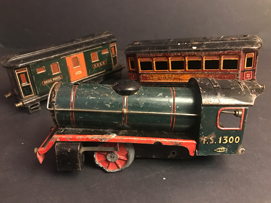 ITALIAN TIN TOY TRAIN INGAP PADOVA